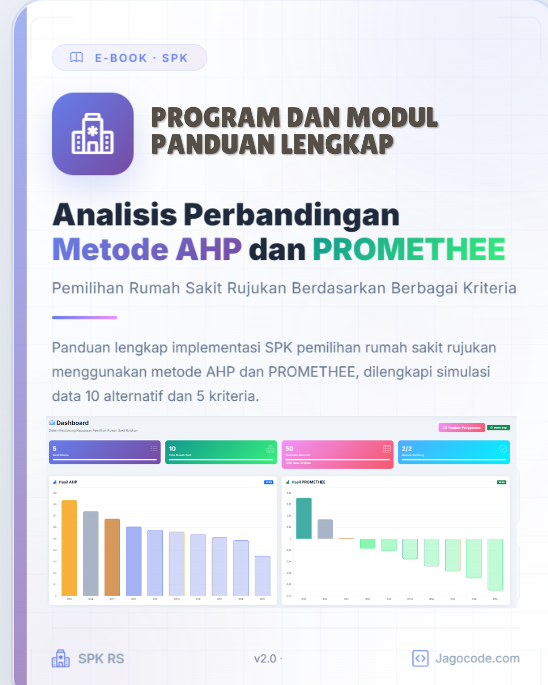 Analisis Perbandingan Metode AHP dan PROMETHEE dalam Pemilihan Rumah Sakit Rujukan Berdasarkan Berbagai Kriteria